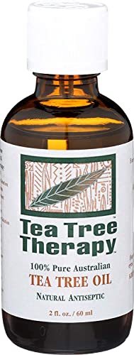 Tea Tree Therapy 100% Pure Australian Tea Tree Oil, 2 Ounce (2-Pack)