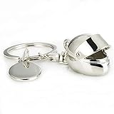 Mini Motorcycle Helmet Keychain Funny Key Ring Men's Gift Moto Accessories Collect (Helmet)