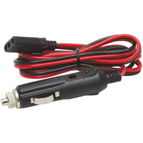 RoadPro RPPS-220 Platinum Series 12V 3-Pin Plug Fused Replacement CB Power Cord, Black and Red Cover