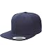 Flexfit/Yupoong 6089M,6089MT,6089CAMO 6 Panel Premium Classic Snapback Hat Cap (Navy)