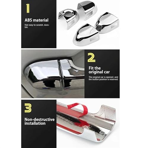 Accessoires extérieurs Jumpy garniture couvercle poignée de porte - 4