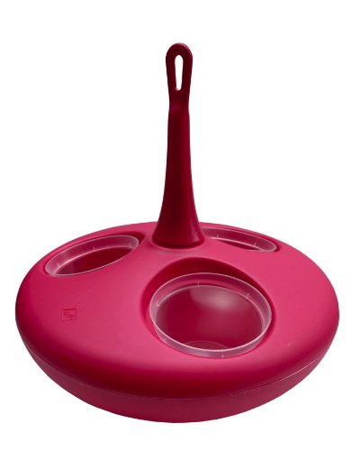 BHR SAPO40FR Apollo 40 Aufhängung für den Garten, Kunststoff, Blasformverfahren, 39 cm, himbeerfarben