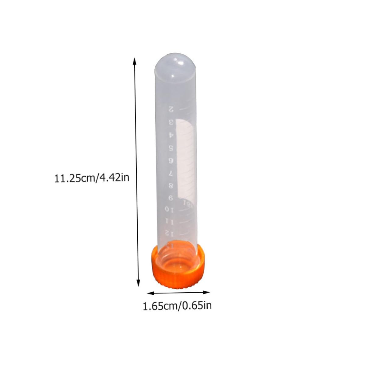Zentrifugenröhrchen aus Pe mit Schraubverschluss 15ml 100 Stück