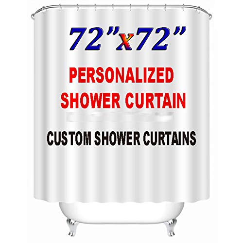 Ponk Design Funny Bath Curtain by Yourself Decorative Fabric Shower Curtains for Bathroom,Personalized Shower Gifts