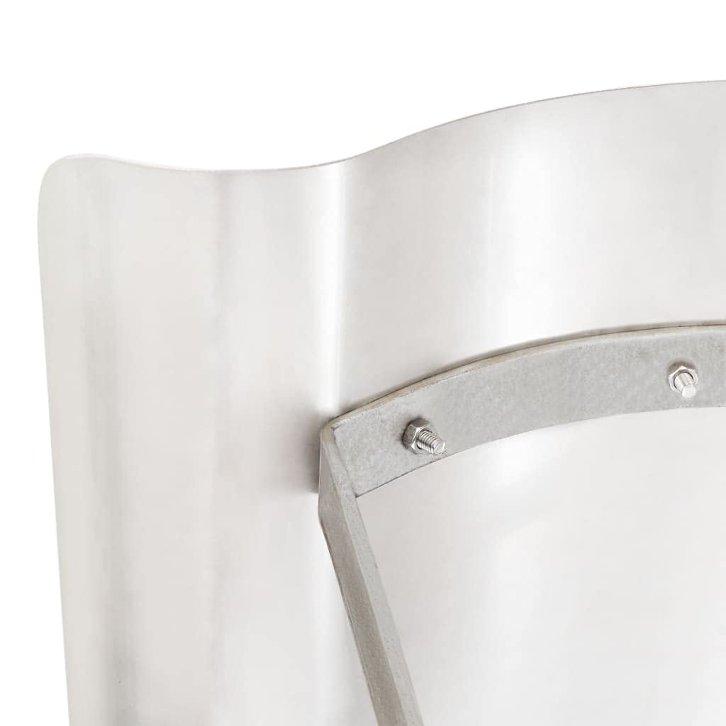 Genérico Sombrerete de Chimenea de Acero Inoxidable 40 x 40 x 36 cm,Casa y jardín,Accesorios para hornos de leña y chimeneas-142983