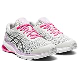 ASICS Kid's GT-1000 9 Grade School Running Shoes, 6.5, Glacier Grey/Pure Silver