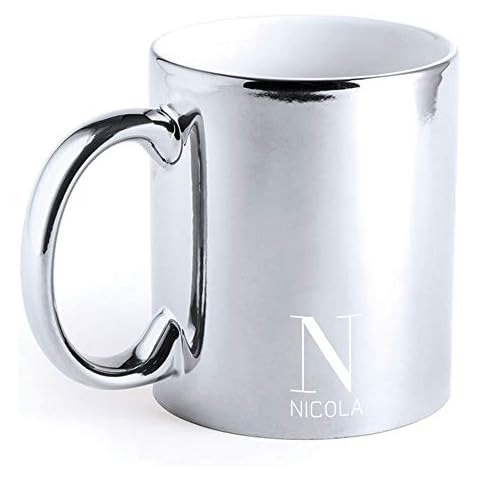Personalised Metallic Coffee Mug 350ml Cover