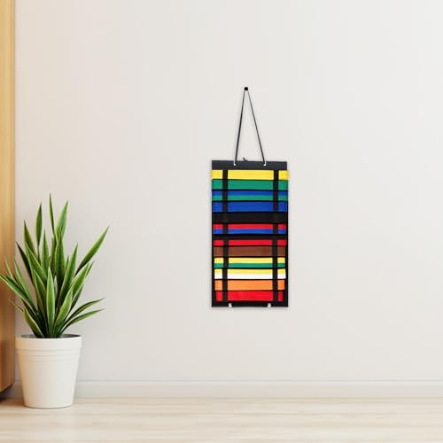 Soporte de pantalla de la correa de lucha TOPBATHY con acabado premium negro 5