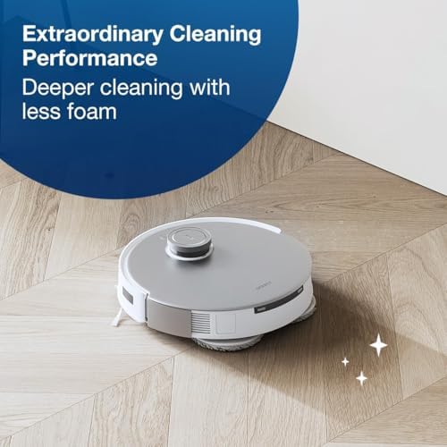 Image of ECOVACS Original Accessory Floor Cleaning Solution (1L x 2 Pack) for DEEBOT N /T /X /Y1 Series Robot Vacuums, Multi-Surface Liquid Formula (Not Compatible to Any Other Model)