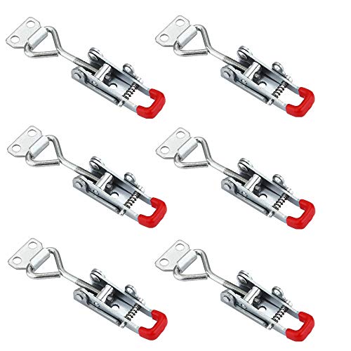 Anndason The Latest Adjustable Self-locking Buckle Toggle Latch Clamp 4012 (6PCS) (Style 4012)