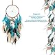 Feder Dreamcatcher, Traumfänger Handgefertigt Dreamcatcher Handgefertigt für Wandbehang Wohnkultur Ornamente Handwerk