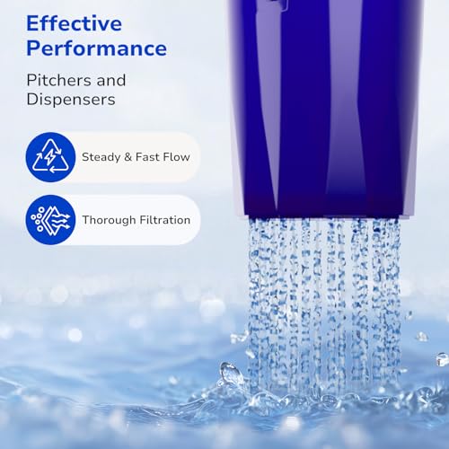Image of Fil-Fresh 3-Pack PURWater Filter Replacement, PURPlus Water Pitchers and Dispensers, Replace PPF900Z, NSF Certified, Advanced Version
