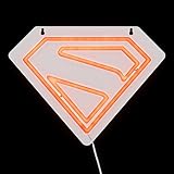 Superman Logo LED Neon Wall Light, Officially Licensed DC Comics Lamp with Power Cord for Home, Living Space Décor, Gift for Superhero Fans | Paladone - Image 11