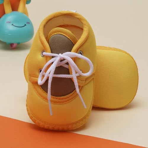 Image of Neska Moda 6 To 12 Months Baby Boys & Baby Girls Cute Soft Cotton Pre-Walker Lace Booties-BT4713