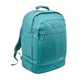 Cabin Max Metz, zaino da viaggio 55 x 40 x 20 cm, borsa da cabina Ryanair/Easyjet, zaino da viaggio leggero per uomini e donne, Lagoon., 55 x 40 x 20cm, Bagaglio a mano