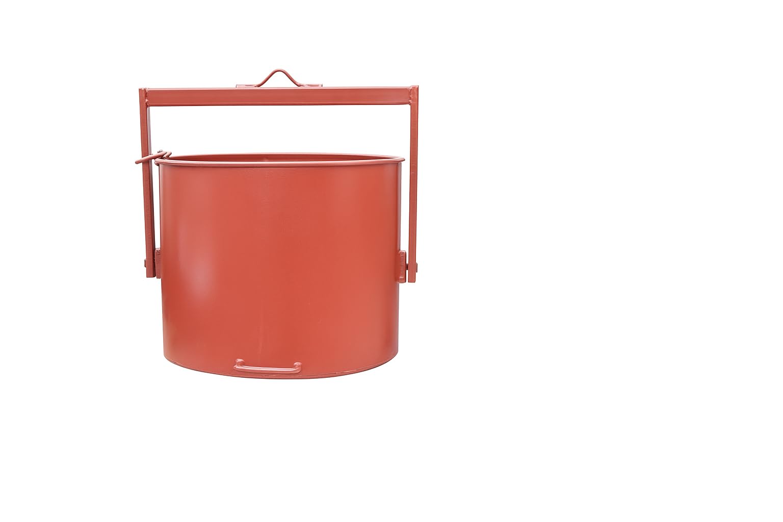 Secchio per montacarichi, Made in Italy - secchione in lamiera per Paranco, Portata – secchio Porta Attrezzi da Lavoro per Uso in Cantiere Edile o Domestico Resistente agli Urti (90LT)