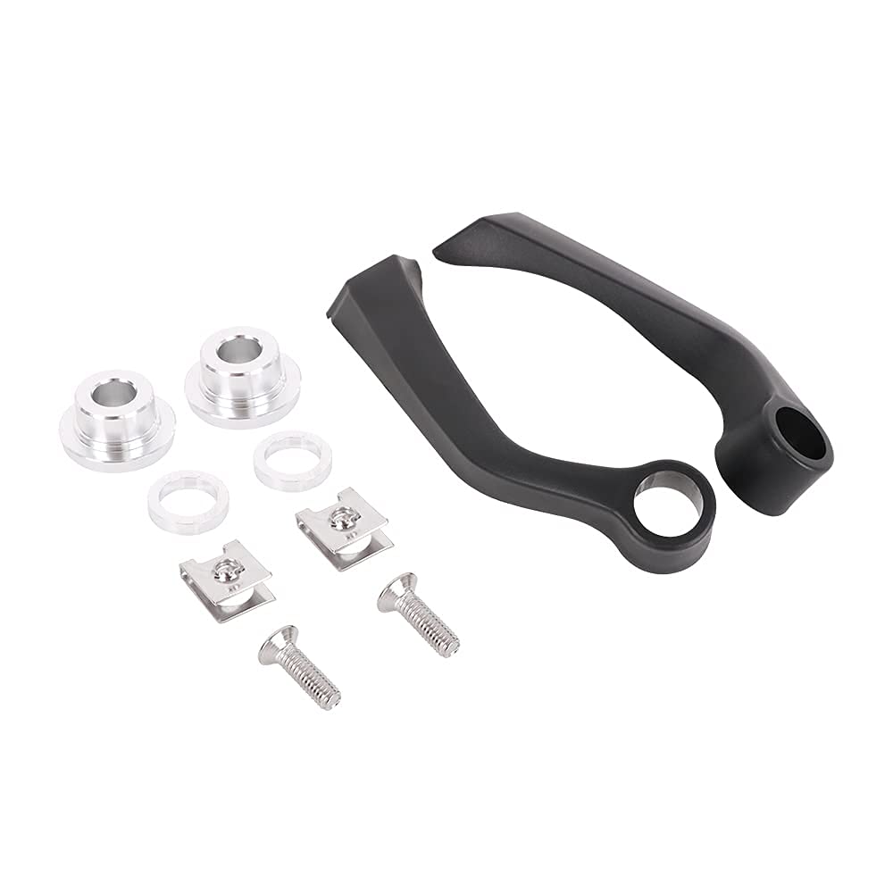 Anxin Protezione per mano in plastica ABS per moto S1000XR F800GS R1200GS R1200GS LC 2013-2018 R1250GS/ADV 2018 2019 Nero