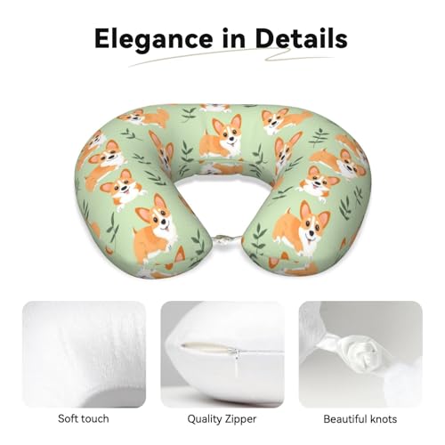 Almohada espuma viscoelástica para cuello en U ajustable miniatura 6