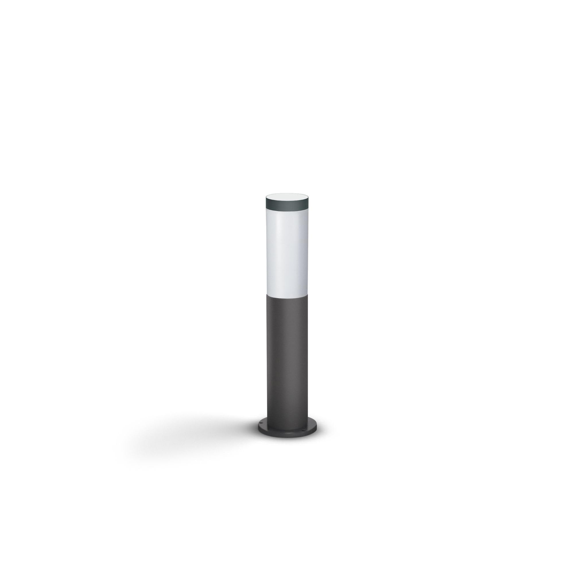 Borne extérieure PHILIPS Utrecht - Métal - LED - 1x20W - Gris - Contemporain - Design