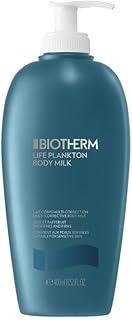 Biotherm, Life Plankton, Leche Corporal Multicorrectora, Alisa y Reafirma, Enriquecida con Life Plankton y Manteca de Karité, Para Todo Tipo de Pieles, 400 ml