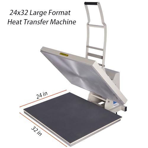 Prensa térmica manual 24x32 pulgadas 4500W 110V miniatura 2