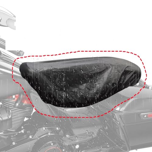 Motocicleta funda asiento impermeable para Dyna y Fat Bob 3