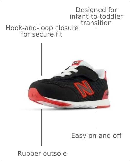 Image of New Balance Kids' 515 V1 Lace-up Sneaker