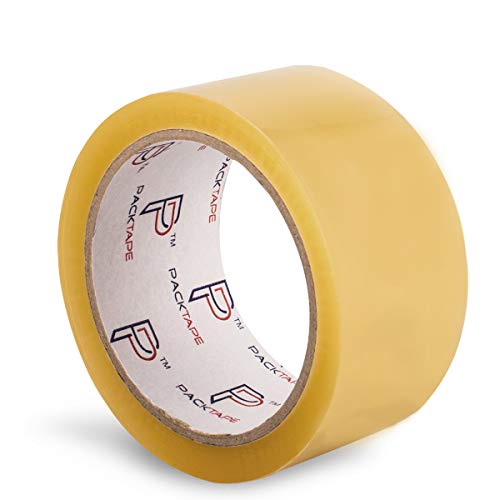 Preisvergleich Produktbild PACKTAPE® Klebeband Packband Paketband Paketklebeband Klebebänder Verpackungsband Transparent 36 Rolle 48mm x 66m Langlebig und Klebrig Kein Schlechter Geruch