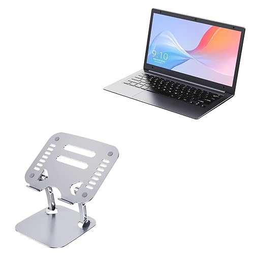 Base ajustable para laptop BoxWave metálica plateada