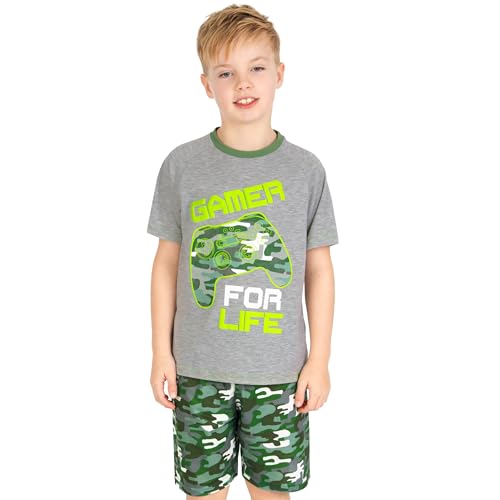 Boys Pyjamas, Gaming Pjs For Boys, Short Gamer Pyjama Set2