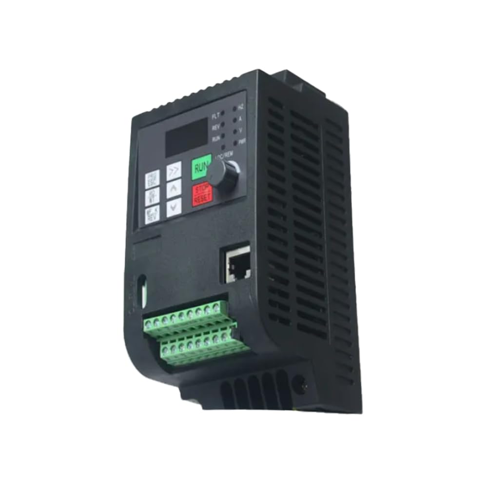 Convertitore di Frequenza 220V Monofase con Ingresso 220V Monofase e Uscita 220V per Motore A Condensatore Monofase da 0,4 KW.