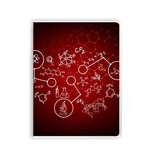 Carnet de notes moléculaire à couverture souple pour le quotidien