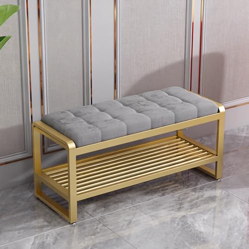 Rangement chaussures pour petits espaces avec banquette intégrée - 2
