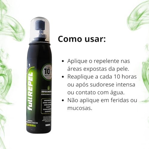 2 Repelentes De Mosquitos Fullrepel Com Icaridina Antidengue
