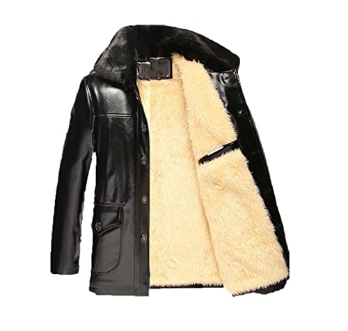Veste en cuir homme hiver pour vos sorties urbaines et soirées fraîches