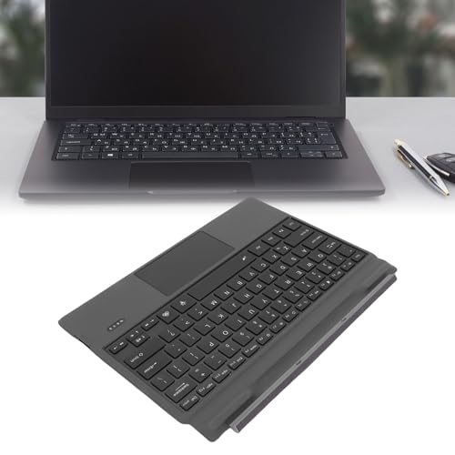 CCYLEZ Clavier Bluetooth Détachable pour Latitude 7320 7200 7210 – Rétroéclairé, Résistant aux éclaboussures, Clavier de Voyage Portable avec pavé Tactile Magnétique et en Verre – vue 5