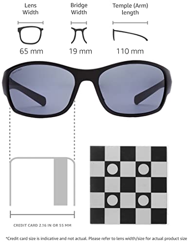 Fastrack Men's 100% UV protected Black Lens Sporty Sunglasses - Image 3