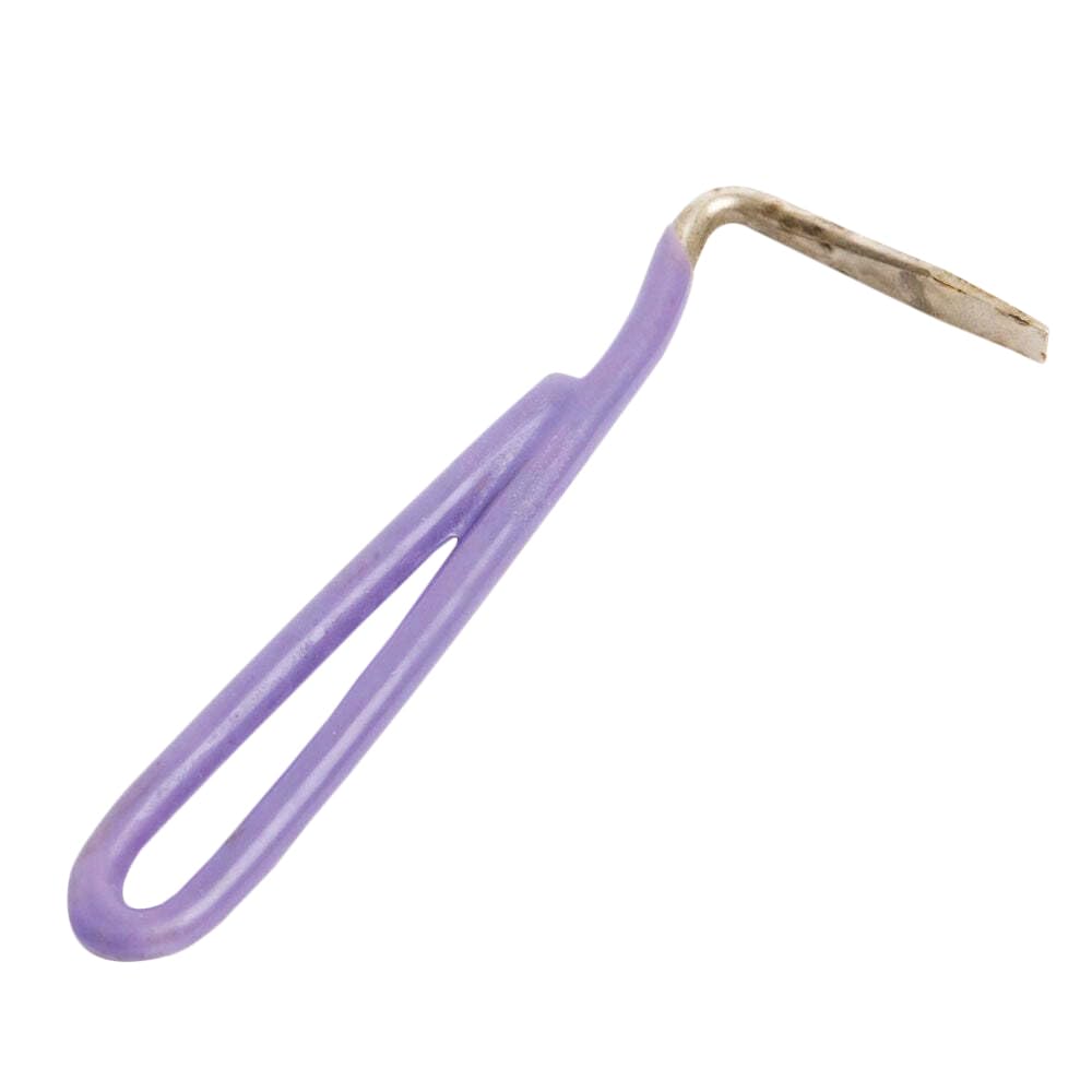 Roma Vinyl Handle Hoof Pick - Purple