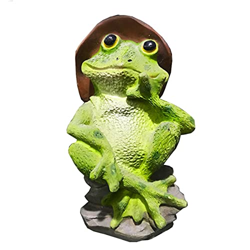 Statue de jardin art de cour et ornements de simulation animaux grenouille