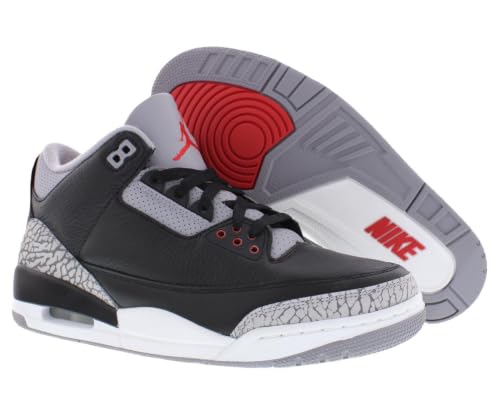 Image of Nike Mens Air Jordan 3 Retro Running Shoes