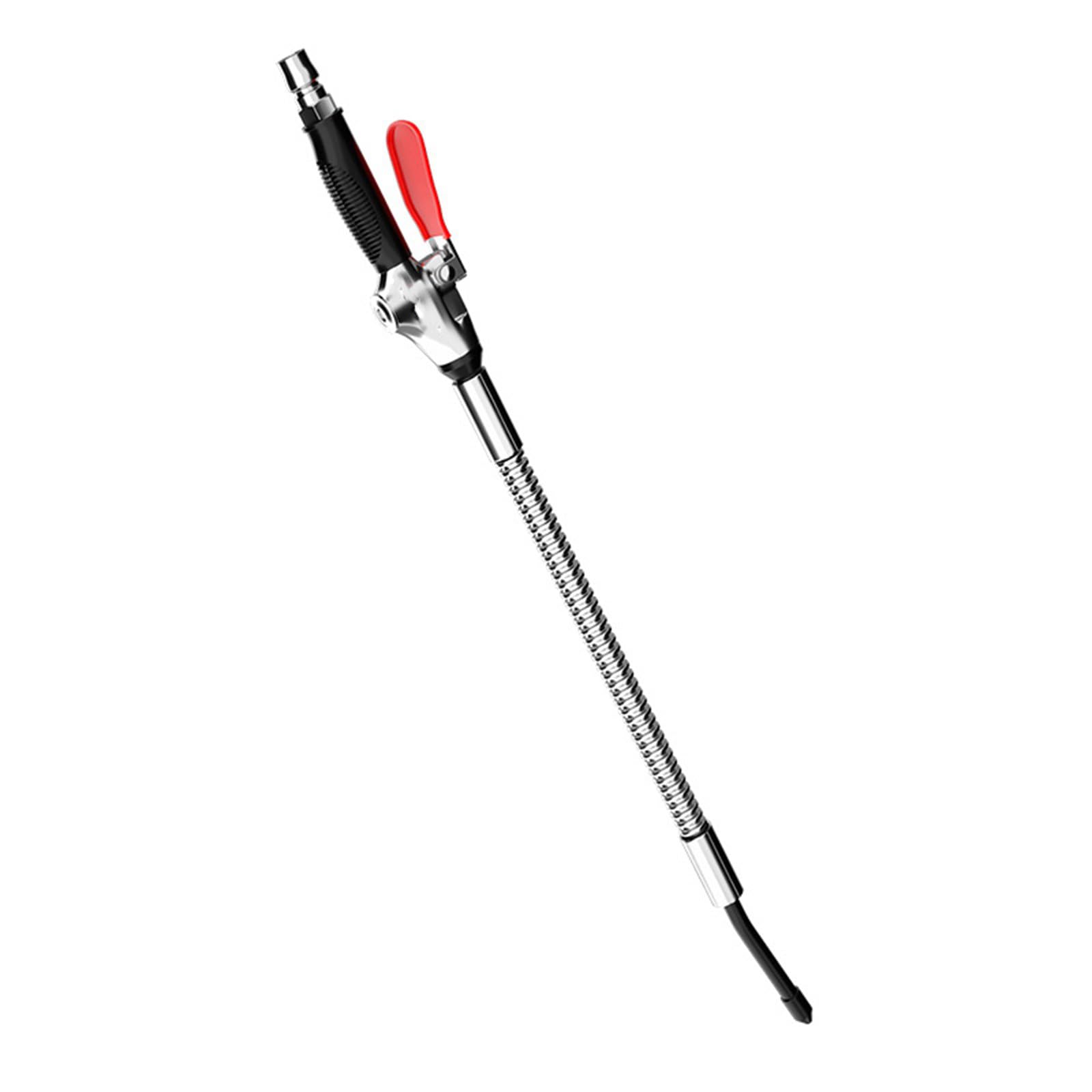 Pneumatic Air Blow Extensible Nozzle Heavy Duty Tool with Bendable Design for Workshop & Automotive Various Angles Antislip Rubber Handle