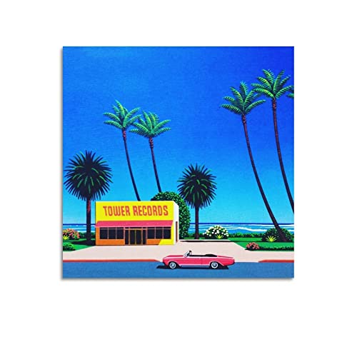 PK額装品 永井博 貴重イラスト 松岡直也 A3額入り ポスター ロンバケ CD PK額装品 永井博 貴重イラスト 松岡直也 A3額入り ポスター