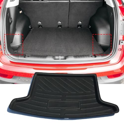 Tapis de coffre Jeep Compass protection premium du revêtement auto - 2