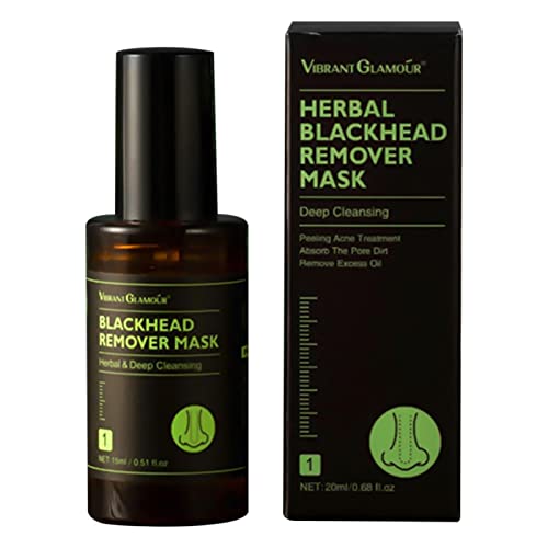 JUMM removedor de espinillas Beauty Peel Off | Blackhead Remover Masque Crema para el Cuidado de la Piel Facial con 60 Hojas de Pegatinas,Pore ​​Strips Tratamiento de acné para Mujeres y Hombres
