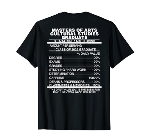 Études culturelles en 2022 T-Shirt