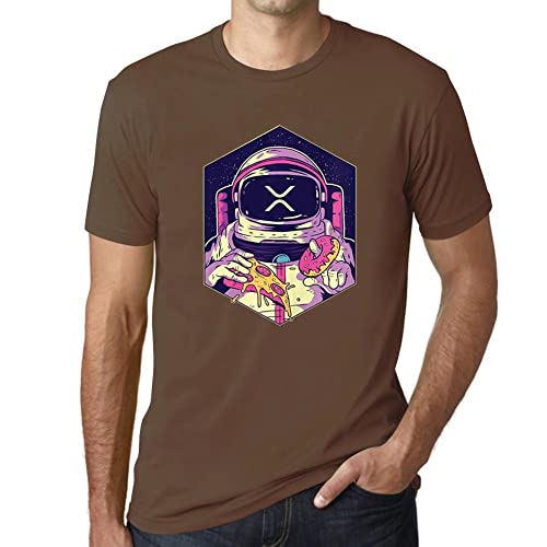 Men's Graphic T-Shirt Xrp Symbol Cryptocurrency to The Moon Crypto Traders Eco-Friendly Limited Edition Short