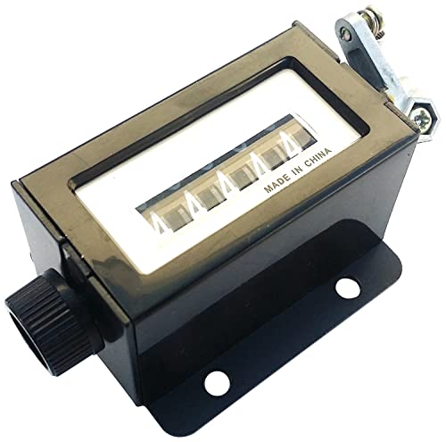 Image of HHIP 3900-0203 5-Digit Ratchet Counter with Reset Knob
