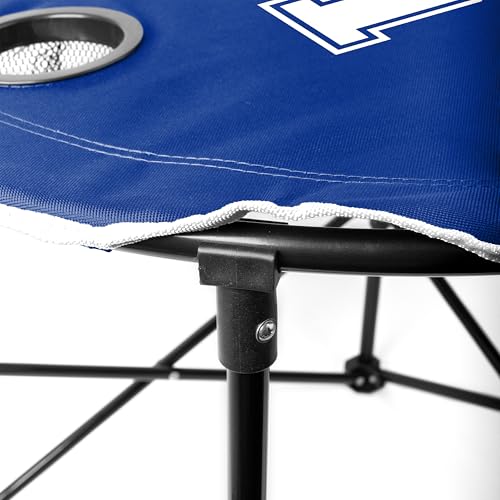 image for Logo Brands NCAA Kentucky Wildcats Round Tailgating Table – Portable