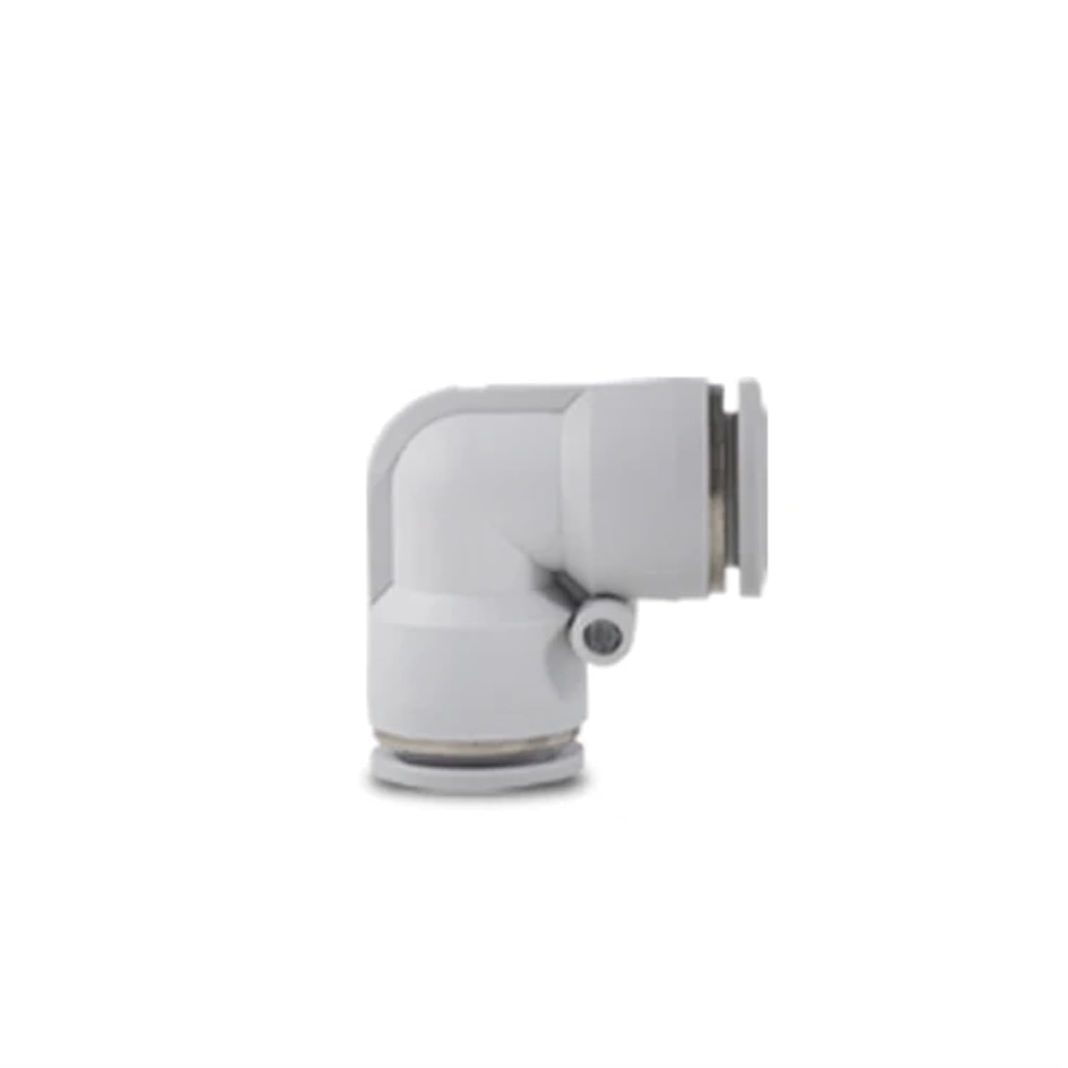 Pneumatic Air Fitting Quick Connectors White Premium PV 4mm 6mm 8mm10mm 12mm Elbow 2 Way Push To Connect Hose Fittings (Color : PV, Size : 10mm)