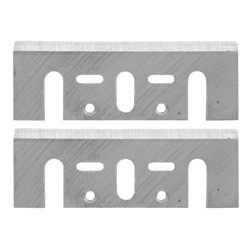 Reemplazo de cuchillas de cepillado de carburo TCT de 82 mm un par de cuchillas de repuesto de cepillo eléctrico manual de carpintería HSS para Maklta 1900B